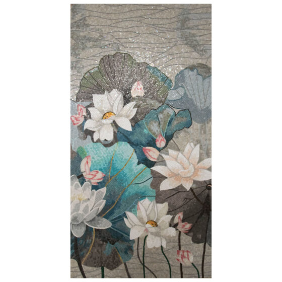 Lillies – 110×220 cm