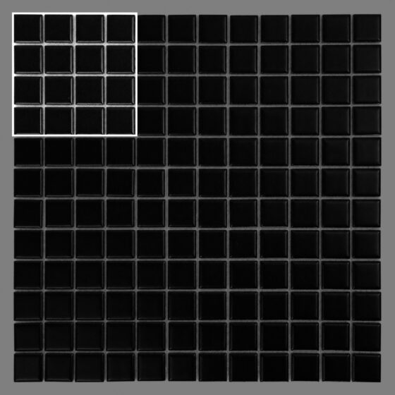 Vzorka Pixello Black matt