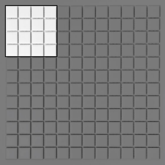 Vzorka Pixello White matt